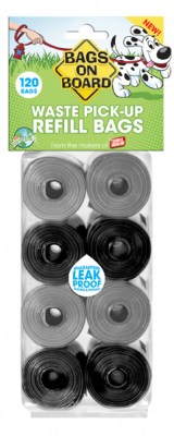 Simple Solution kese za izmet-Black refill rolls 8 rolni